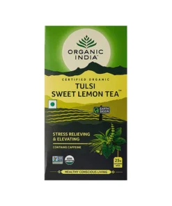 Herbata Organiczna India Tulsi Sweet Lemon 25 torebek herbaty