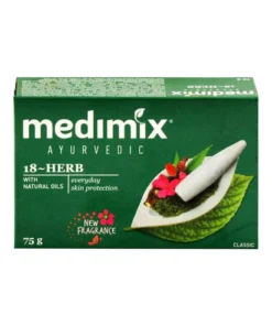 Medimix Mydło Ayurvedyjskie z 18 Ziołami do Pielęgnacji Skóry” 125g
