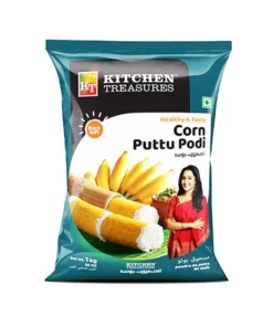 Mąka z kukurydzy Kitchen Treasures Kukurydza Puttu Podi 1kg
