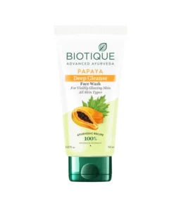 Płyn do mycia twarzy z papają Biotique 150ml