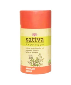 Ziołowa farba do włosów Sattva Ayurveda Mahoń 150g
