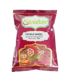 Przysmak indyjski Sweekar Fryums Wheel 400g