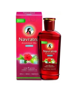 Ajurwedyjski Olejek do włosów Navratna Ayurvedic Hair Oil 90ml