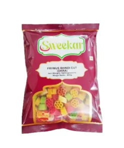 Przysmak Indyjski  w kształcie okry Fryums Bhindi Cut 400g