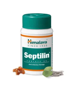 Suplement ziołowy wparcie odporności i układu oddechowego Himalaya Septilin 60tab