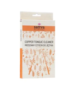 Miedziany czyścik do języka Sattva Ayurveda Copper Tongue Cleaner