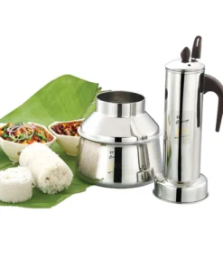 Alternative view of Tradycyjna Forma do Puttu ze Stali Nierdzewnej