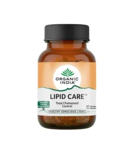 Naturalne wsparcie serca Organic India Lipid Care 60tab