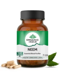 Suplement na wsparcie odporności Organic India Neem 60tab