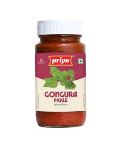 Pikle z Liści Indyjskiego Szczawiu Priya Gongura Leaves Pickle 300g