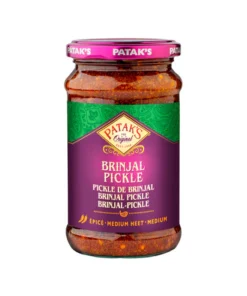 Marynowany bakłażan pikle Patak's Brinjal 312g