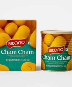 Indyjski deser Bikano cham cham (chom chom lub chum chum)